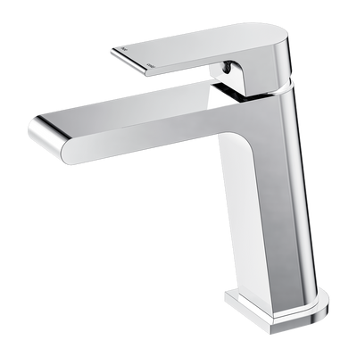 NERO BIANCA BASIN MIXER 169MM CHROME