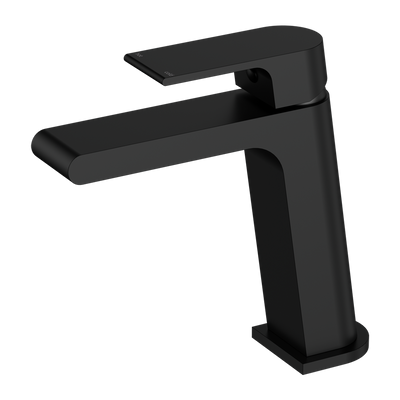 NERO BIANCA BASIN MIXER 169MM MATTE BLACK