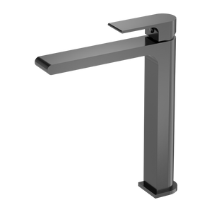 NERO BIANCA TALL BASIN MIXER 274MM GUN METAL