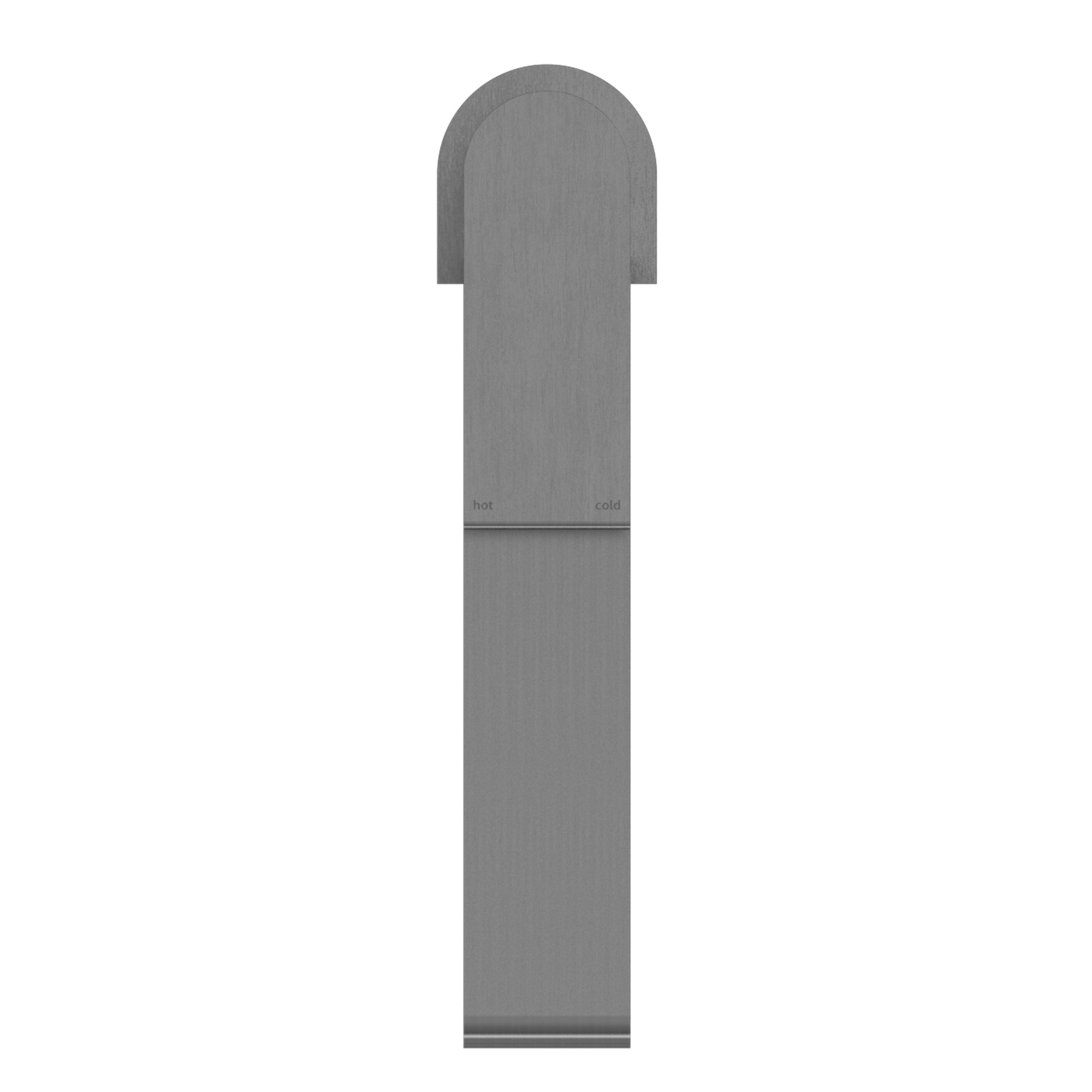 NERO BIANCA TALL BASIN MIXER 273MM GUN METAL