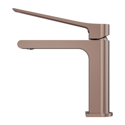 NERO BIANCA CARE BASIN MIXER 198MM BRUSHED BRONZE