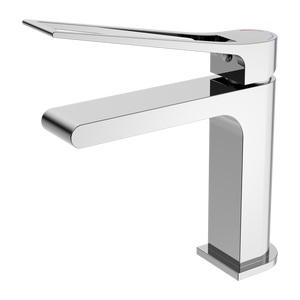 NERO BIANCA CARE BASIN MIXER 198MM CHROME