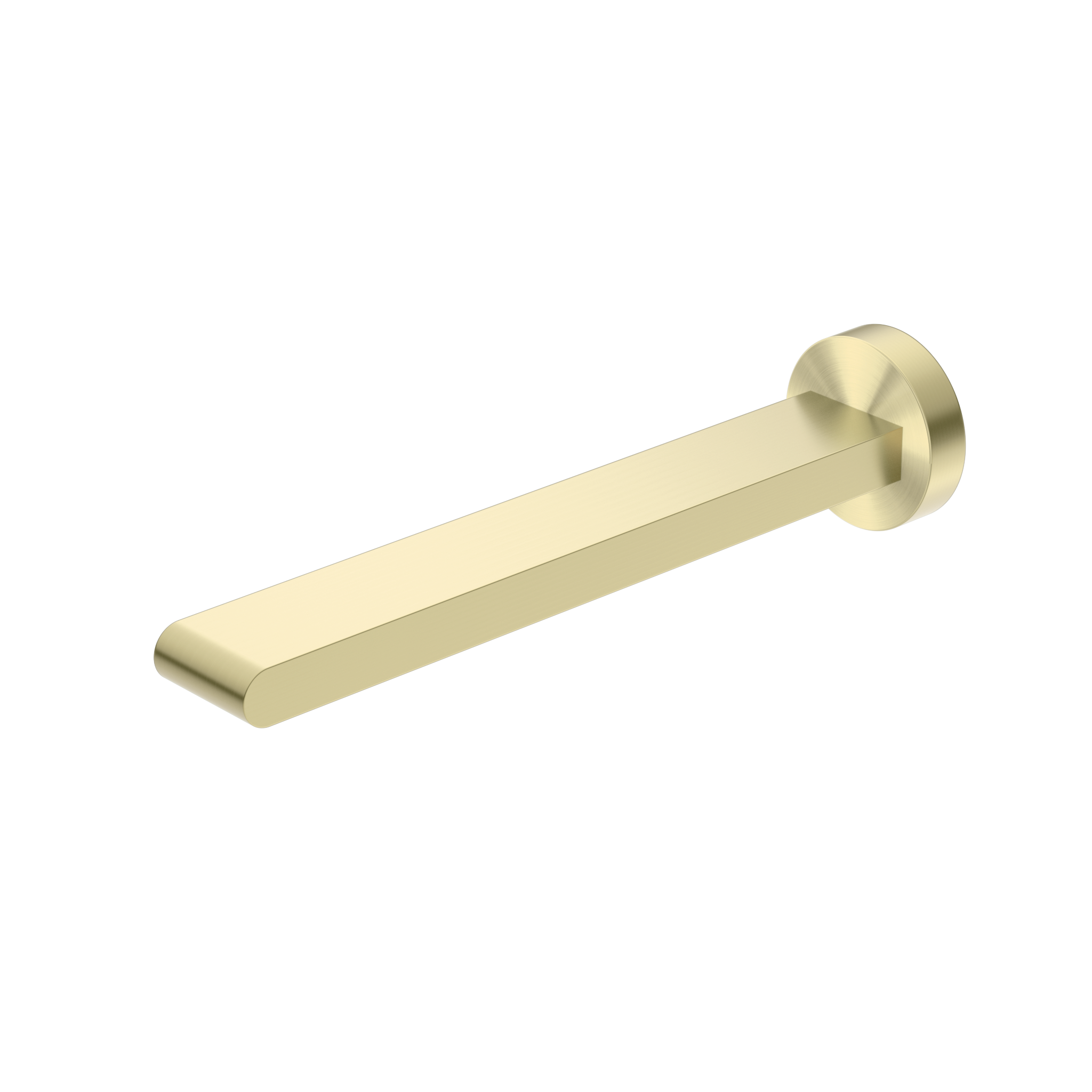 NERO BIANCA WALL BASIN/ BATH SPOUT 240MM BRUSHED GOLD