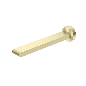 NERO BIANCA WALL BASIN/ BATH SPOUT 240MM BRUSHED GOLD