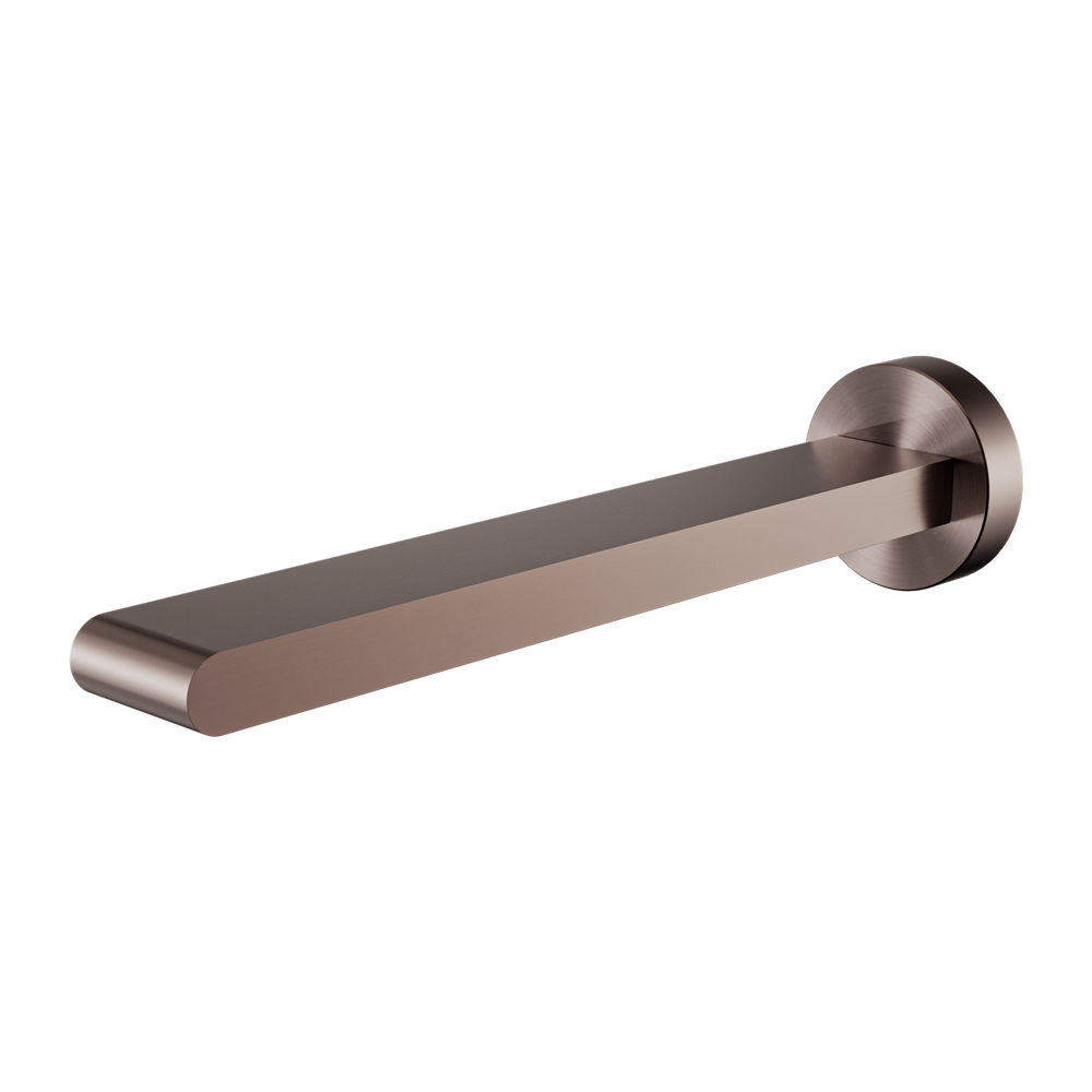 NERO BIANCA BATH SPOUT 240MM BRUSHED BRONZE