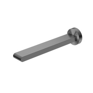 NERO BIANCA WALL BASIN/ BATH SPOUT 240MM GUN METAL