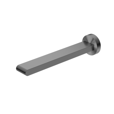 NERO BIANCA WALL BASIN/ BATH SPOUT 240MM GUN METAL