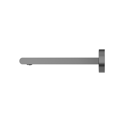 NERO BIANCA WALL BASIN/ BATH SPOUT 240MM GUN METAL