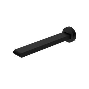 NERO BIANCA WALL BASIN/ BATH SPOUT 240MM MATTE BLACK