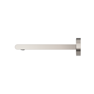 NERO BIANCA WALL BASIN/ BATH SPOUT 197MM BRUSHED NICKEL