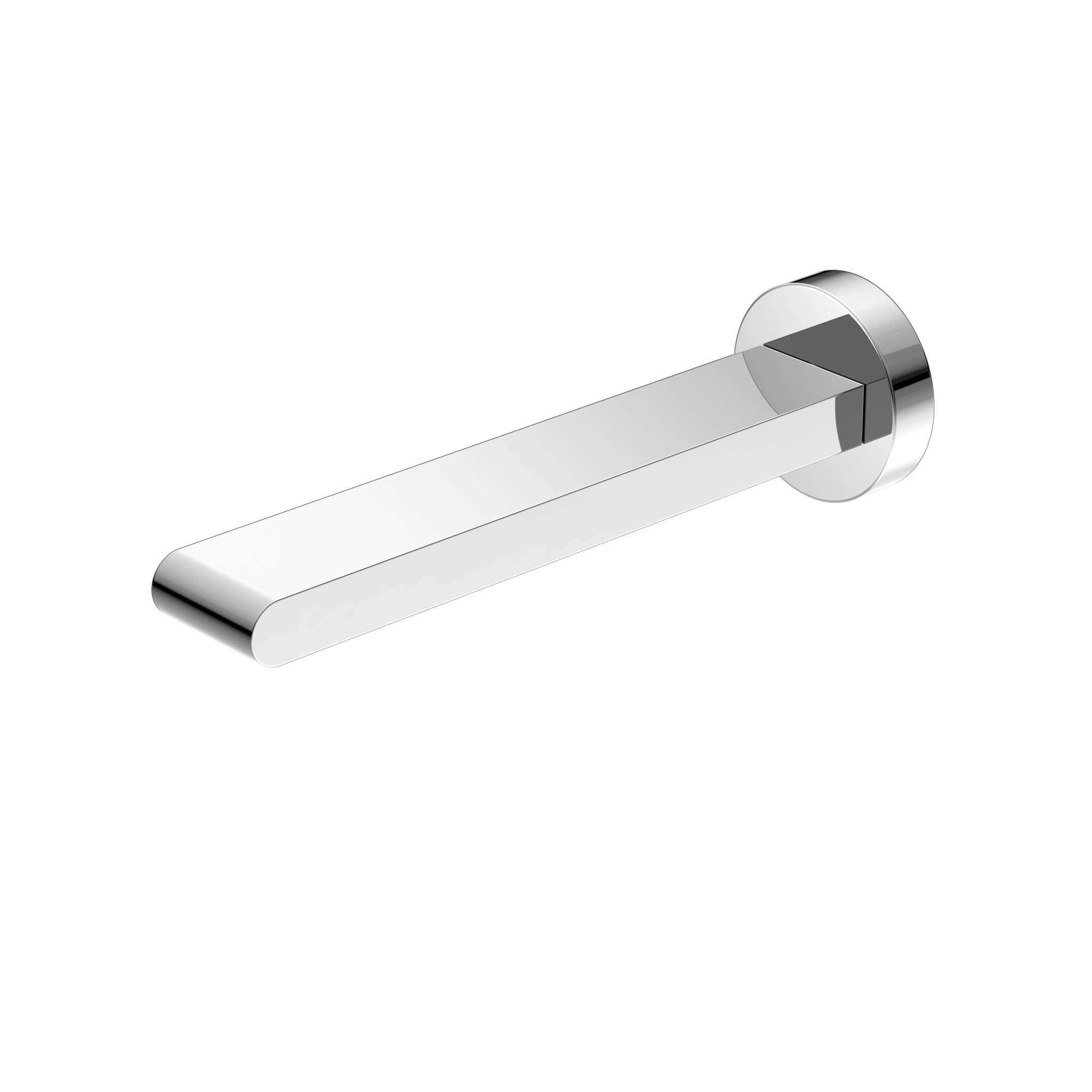 NERO BIANCA WALL BASIN/ BATH SPOUT 197MM CHROME