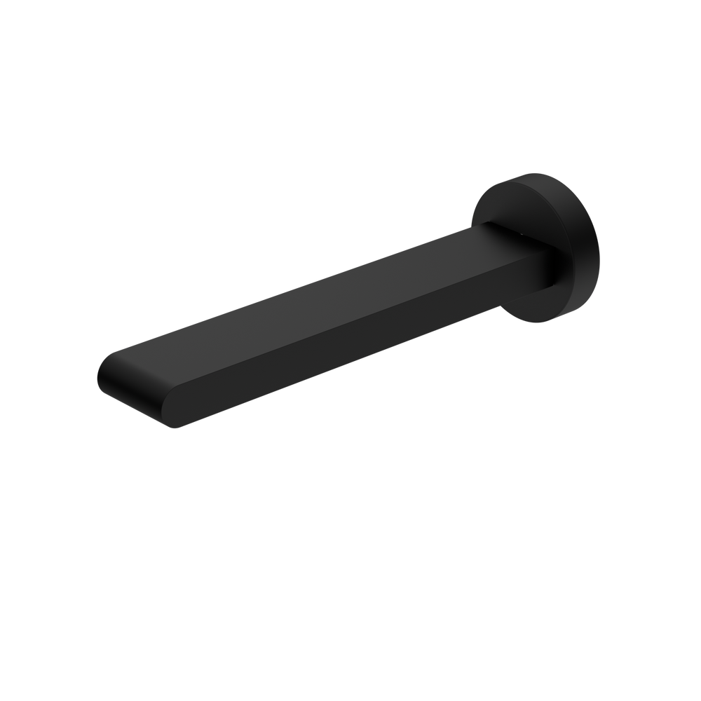 NERO BIANCA WALL BASIN/ BATH SPOUT 197MM MATTE BLACK