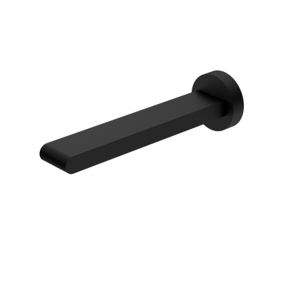 NERO BIANCA WALL BASIN/ BATH SPOUT 197MM MATTE BLACK