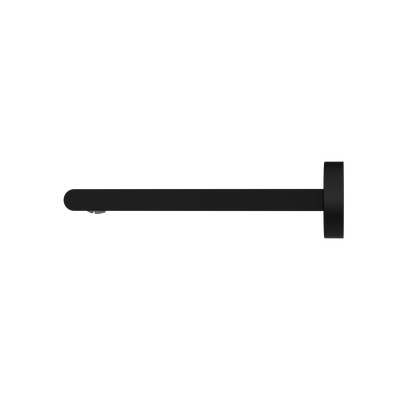 NERO BIANCA WALL BASIN/ BATH SPOUT 197MM MATTE BLACK