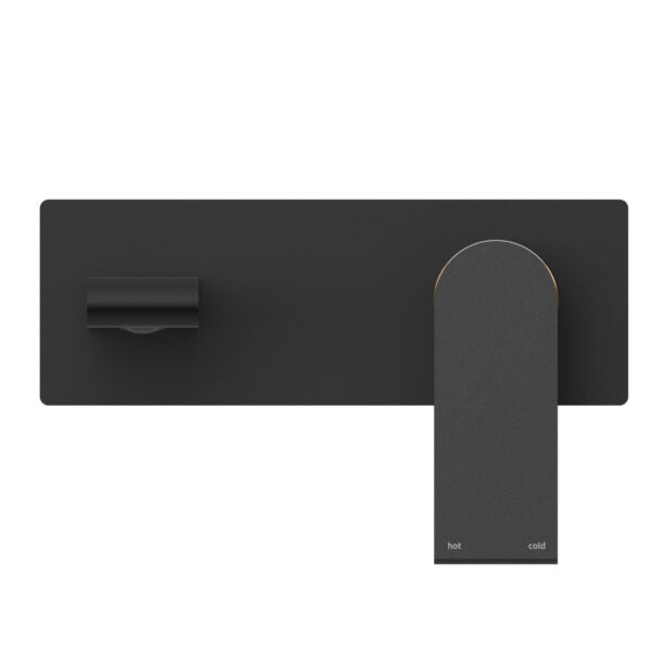 NERO BIANCA WALL BASIN/ BATH MIXER MATTE BLACK (AVAILABLE IN 187MM AND 230MM)