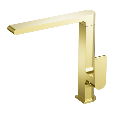NERO BIANCA KITCHEN MIXER 263MM BRUSHED GOLD