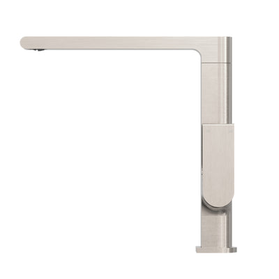 NERO BIANCA KITCHEN MIXER 263MM BRUSHED NICKEL