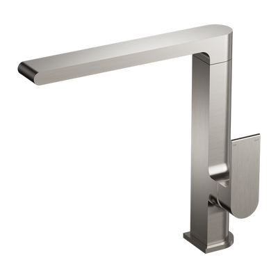 NERO BIANCA KITCHEN MIXER 263MM BRUSHED NICKEL