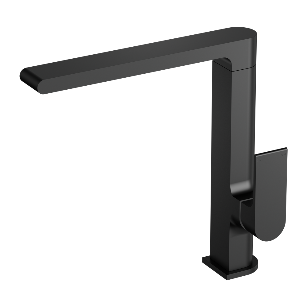 NERO BIANCA KITCHEN MIXER 263MM MATTE BLACK