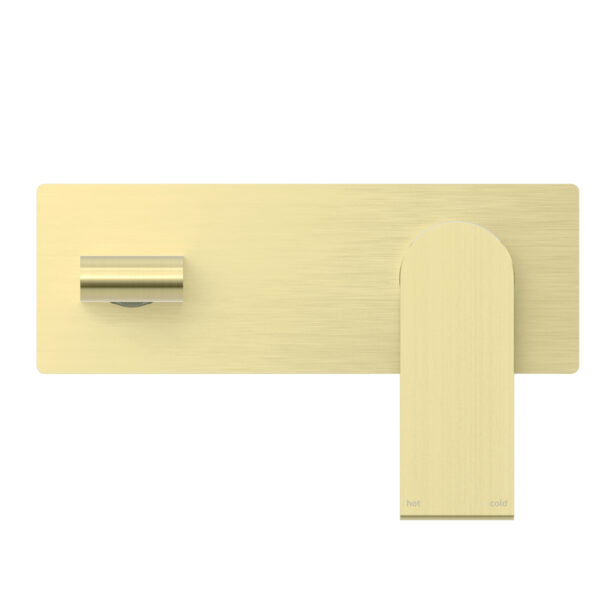 NERO BIANCA WALL BASIN/ BATH MIXER BRUSHED GOLD (AVAILABLE IN 187MM AND 230MM)