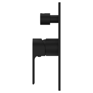 NERO BIANCA SHOWER MIXER DIVERTER MATTE BLACK