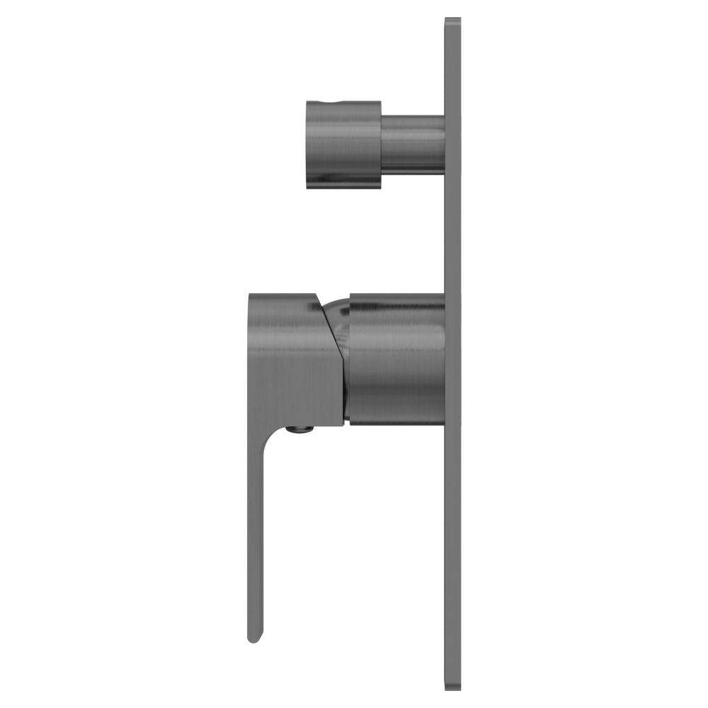 NERO BIANCA SHOWER MIXER DIVERTER GUN METAL