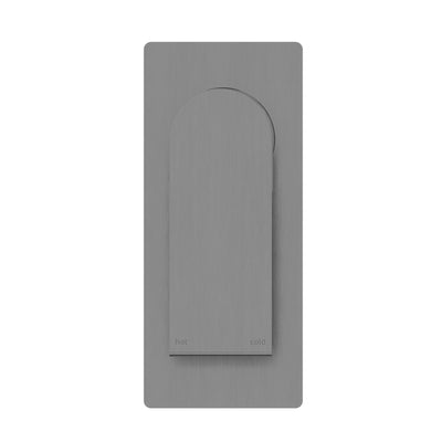 NERO BIANCA SHOWER MIXER 150MM GUN METAL