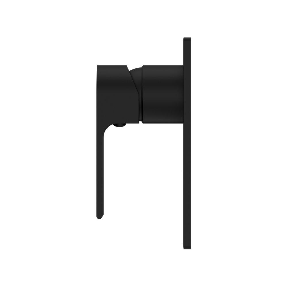 NERO BIANCA SHOWER MIXER 150MM MATTE BLACK