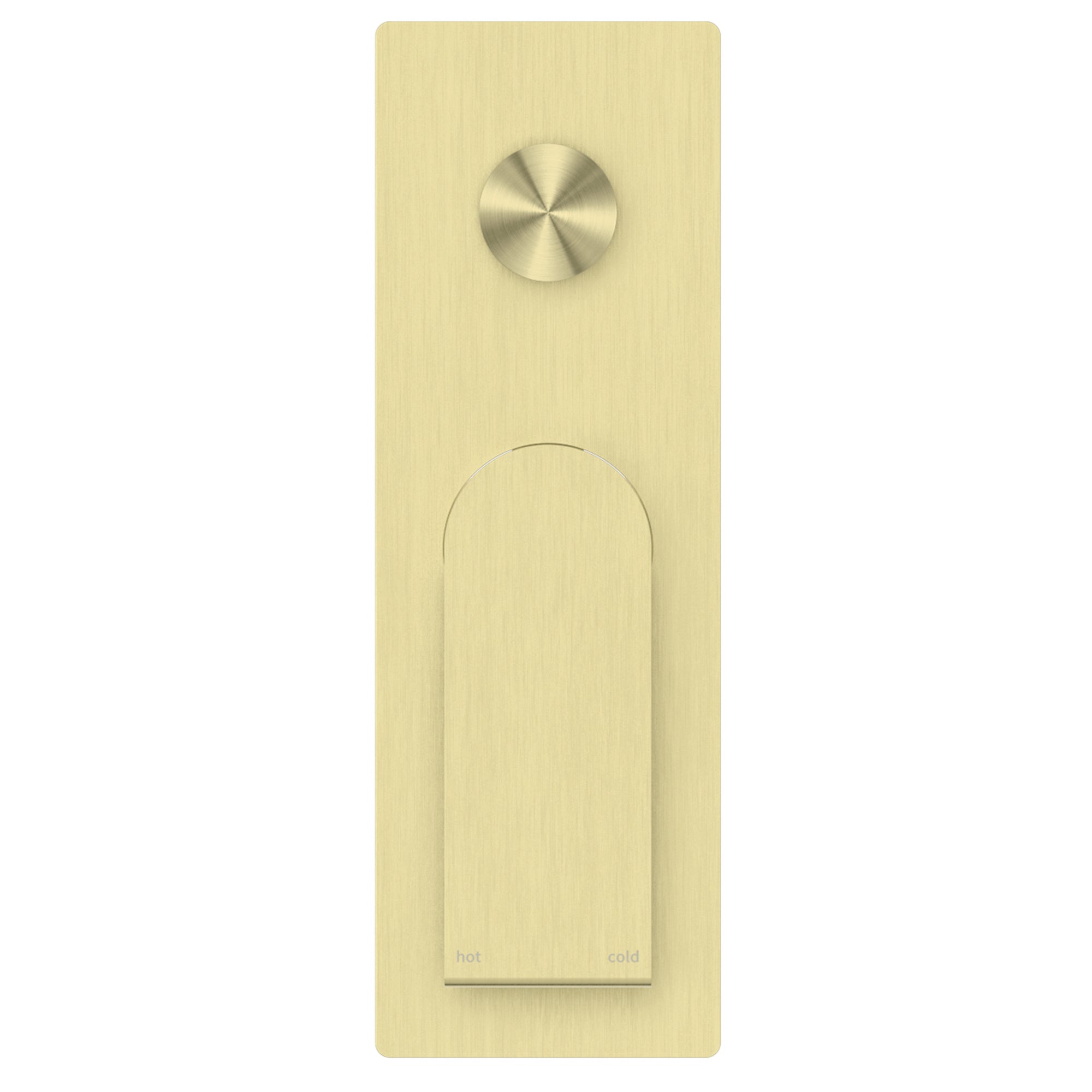 NERO BIANCA SHOWER MIXER DIVERTER BRUSHED GOLD