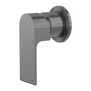 NERO BIANCA SHOWER MIXER PLATE GUN METAL