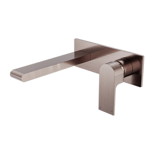 NERO BIANCA WALL BASIN/BATH MIXER BRUSHED BRONZE (AVAILABLE IN 187MM AND 230MM)