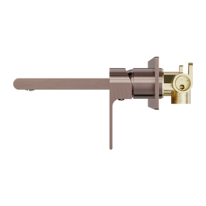 NERO BIANCA WALL BASIN/BATH MIXER BRUSHED BRONZE (AVAILABLE IN 187MM AND 230MM)