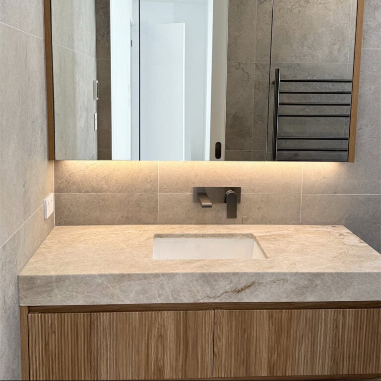 NERO BIANCA WALL BASIN/BATH MIXER GUN METAL (AVAILABLE IN 187MM AND 230MM)