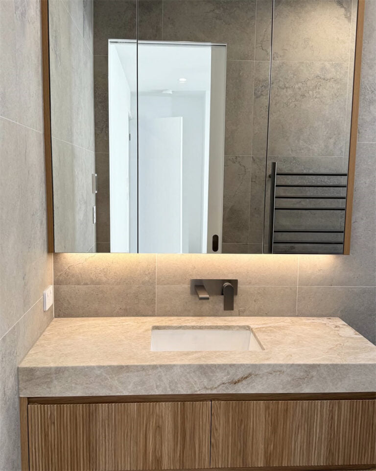 NERO BIANCA WALL BASIN/ BATH MIXER GUN METAL (AVAILABLE IN 187MM AND 230MM)