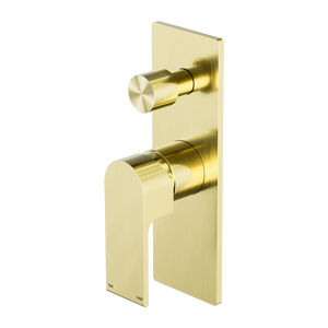 NERO BIANCA SHOWER MIXER DIVERTER BRUSHED GOLD