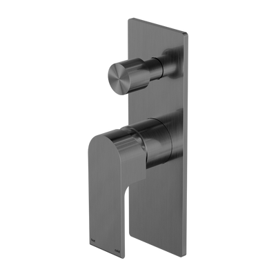 NERO BIANCA SHOWER MIXER DIVERTER GUN METAL