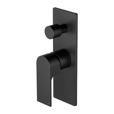 NERO BIANCA SHOWER MIXER DIVERTER MATTE BLACK