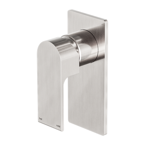 NERO BIANCA SHOWER MIXER 150MM BRUSHED NICKEL