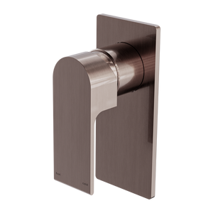 NERO BIANCA SHOWER MIXER 150MM BRUSHED BRONZE