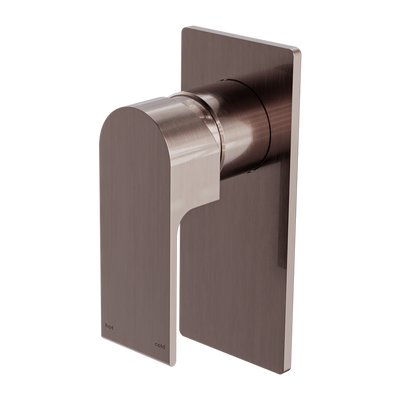 NERO BIANCA SHOWER MIXER 150MM BRUSHED BRONZE