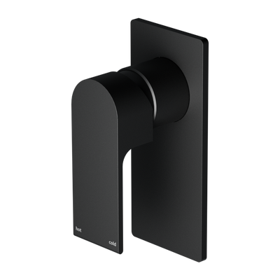 NERO BIANCA SHOWER MIXER 150MM MATTE BLACK