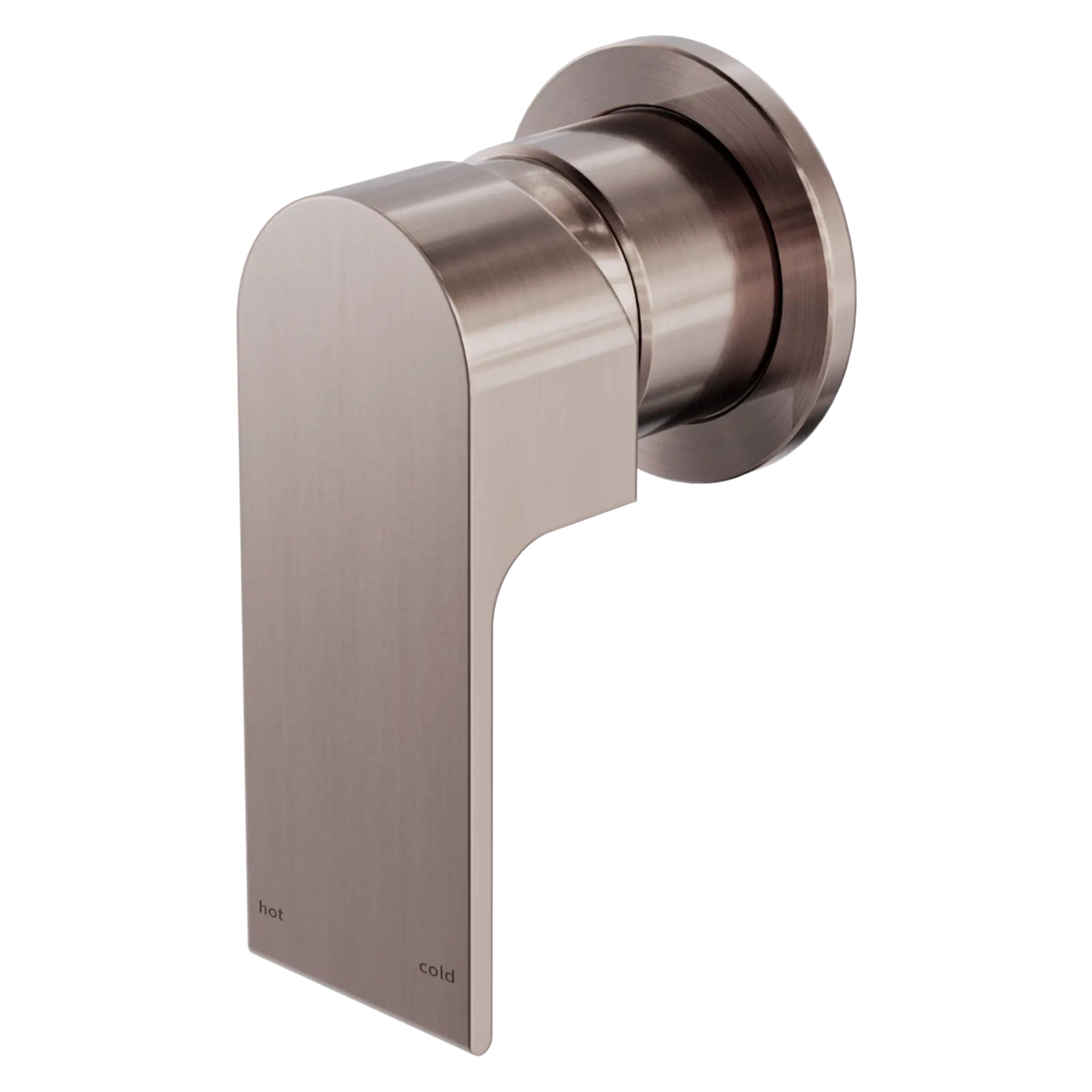 NERO BIANCA SHOWER MIXER 110MM BRUSHED BRONZE