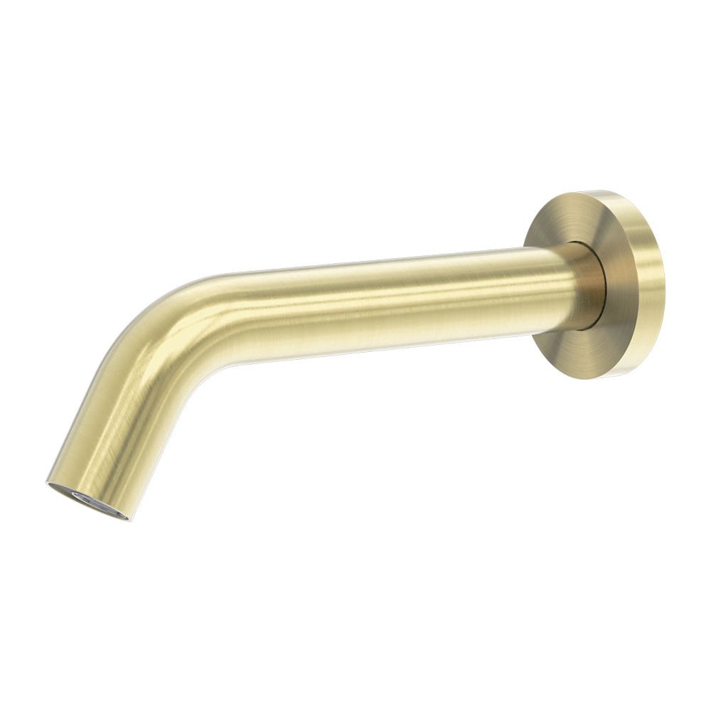 NERO MECCA WALL MOUNT SENSOR TAP BRUSHED GOLD