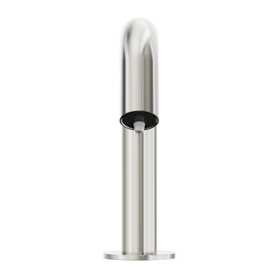 NERO MECCA HOB MOUNTED SENSOR SOAP DISPENSOR 144MM BRUSHED NICKEL