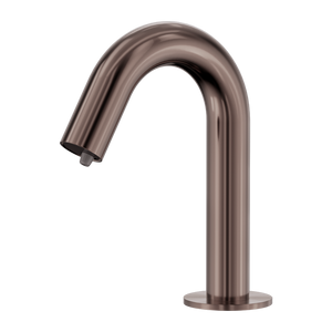 NERO MECCA HOB MOUNTED SENSOR SOAP DISPENSOR 144MM BRUSHED BRONZE