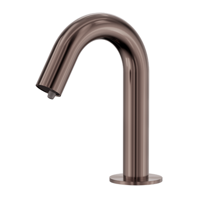 NERO MECCA HOB MOUNTED SENSOR SOAP DISPENSOR 144MM BRUSHED BRONZE