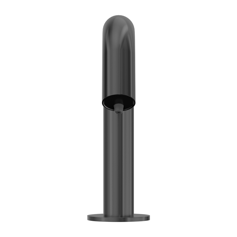 NERO MECCA HOB MOUNTED SENSOR SOAP DISPENSOR 144MM GUN METAL