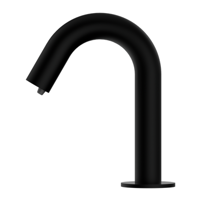 NERO MECCA HOB MOUNTED SENSOR SOAP DISPENSOR 144MM MATTE BLACK