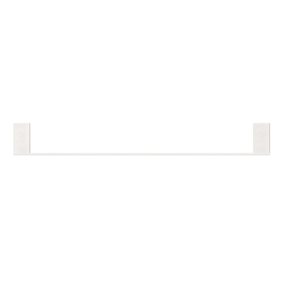 NERO CELIA NON-HEATED SINGLE TOWEL RAIL BRUSHED NICKEL (AVAILABLE IN 600MM AND 800MM)
