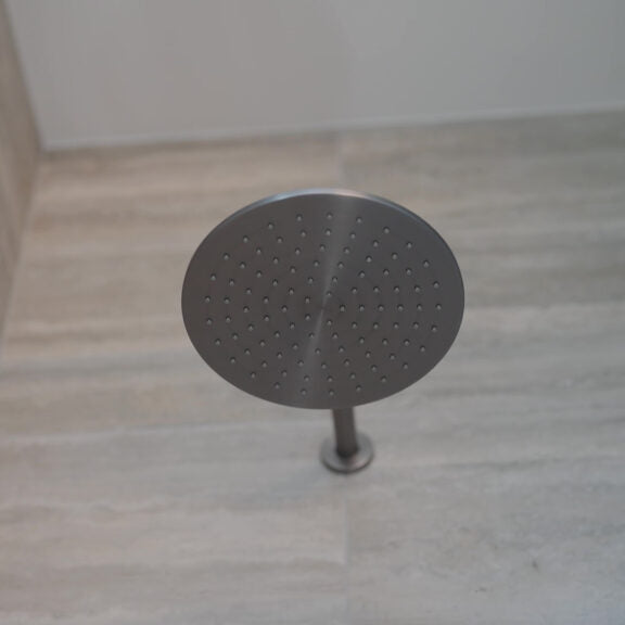 NERO ROUND SHOWER ARM GUN METAL (AVAILABLE IN 330MM AND 500MM)